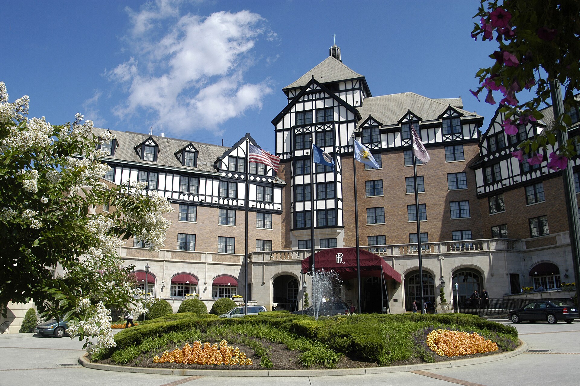 Hotel Roanoke front entrance — landmark local business in Roanoke, Virginia